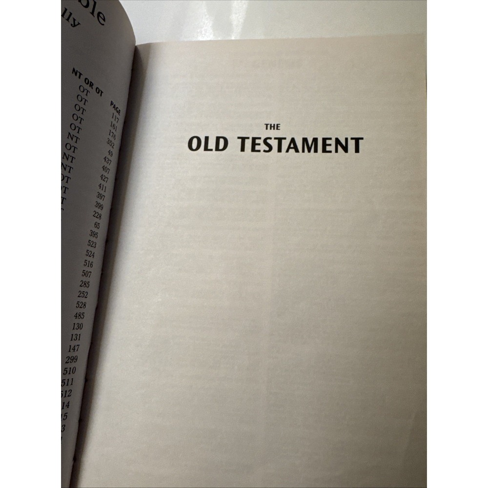 VTG HOLY BIBLE KJV Words of Christ in Red Dictionary Concordance Barbour 2006 - Picture 8 of 14